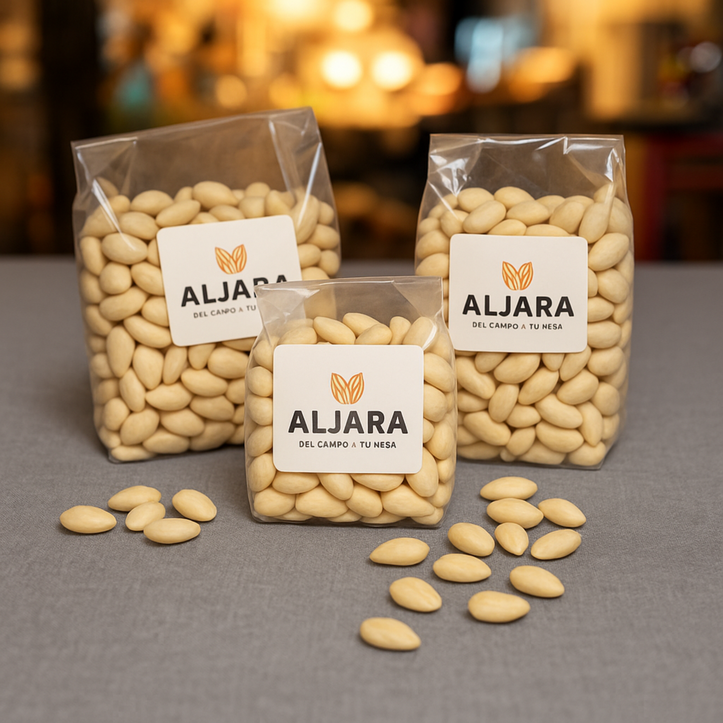 ALMENDRAS CRUDAS SIN PIEL